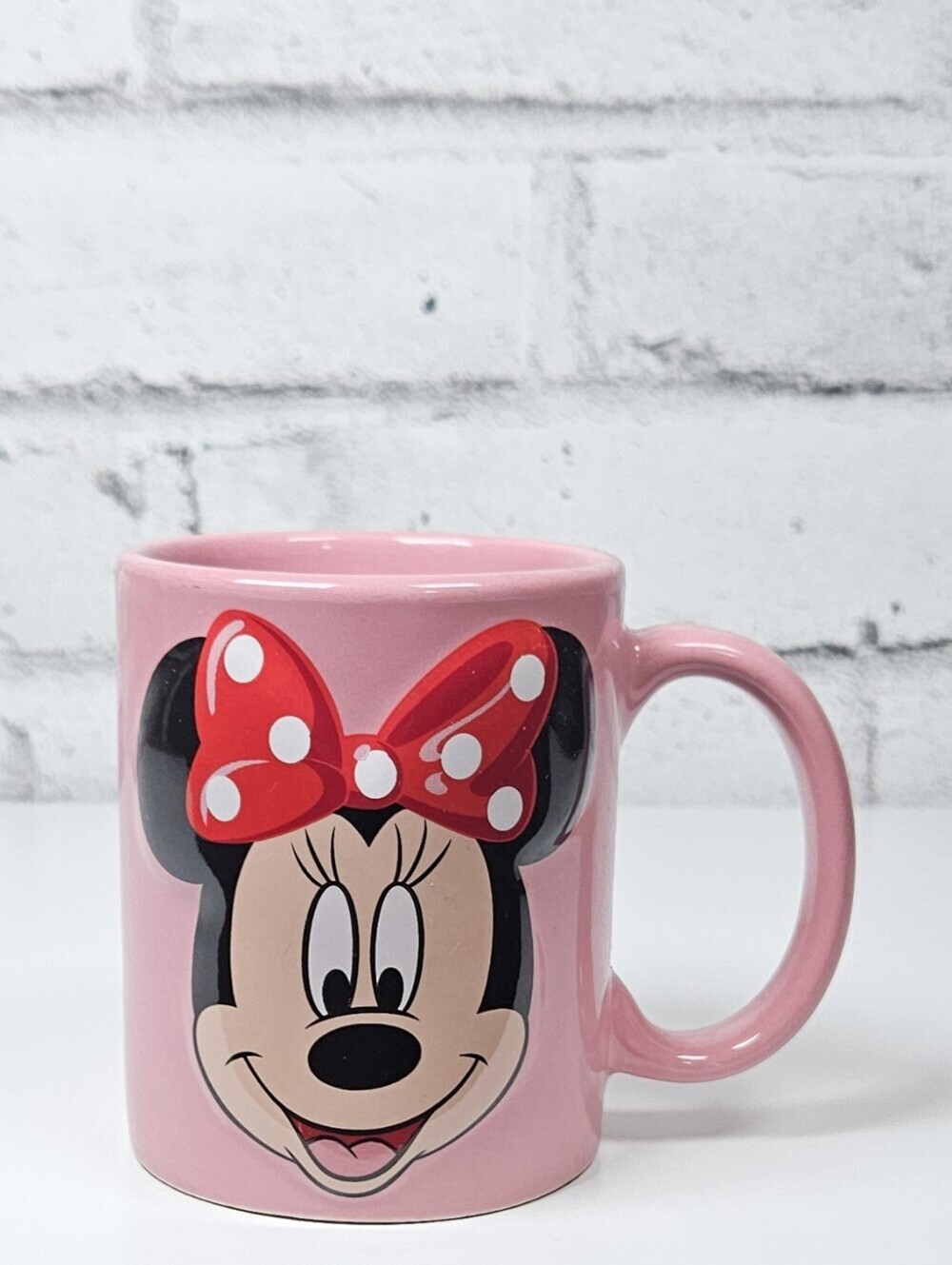 Disney Minnie Mouse Pink Coffee Mug Jerry Leigh Collectible Cup